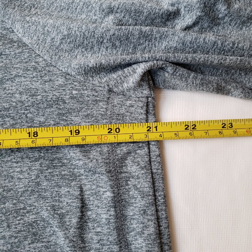 Athleta Uptempo Hoodie Sweatshirt Yoga Top In Metropolis Grey - Picture 8 of 13